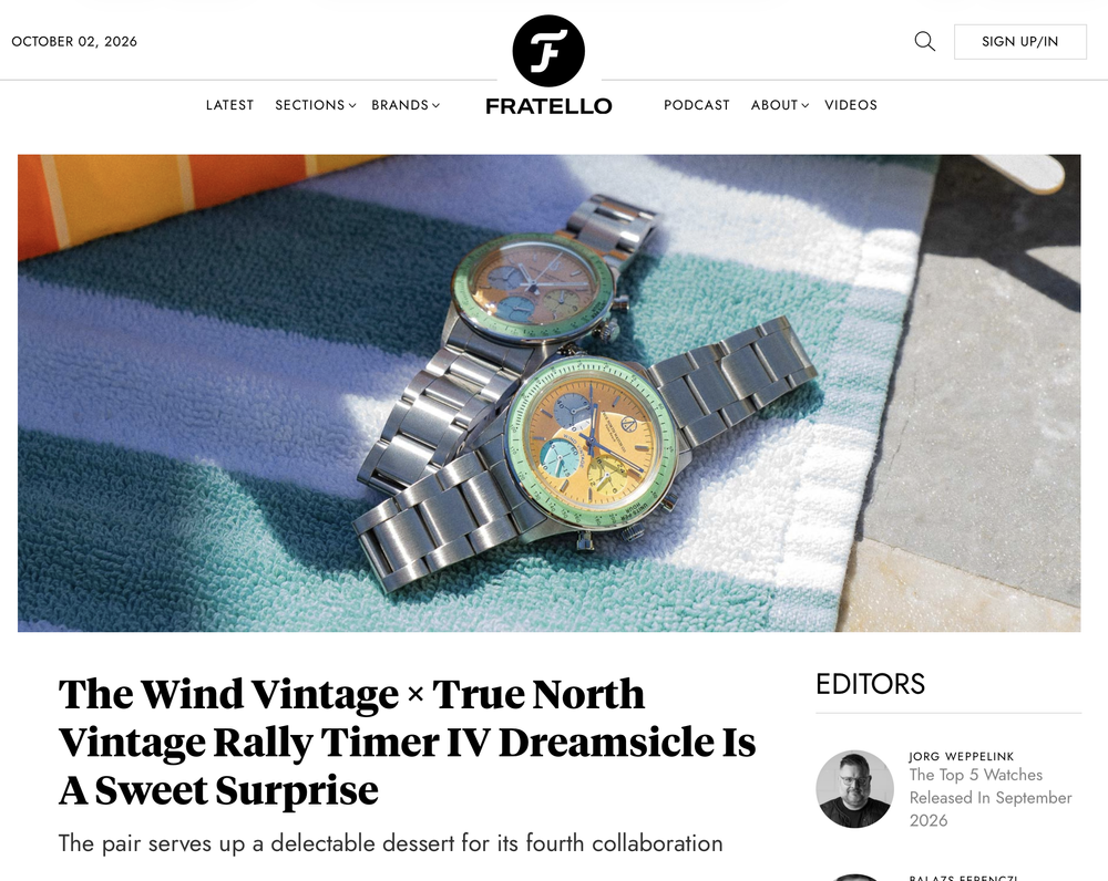 Press — Wind Vintage